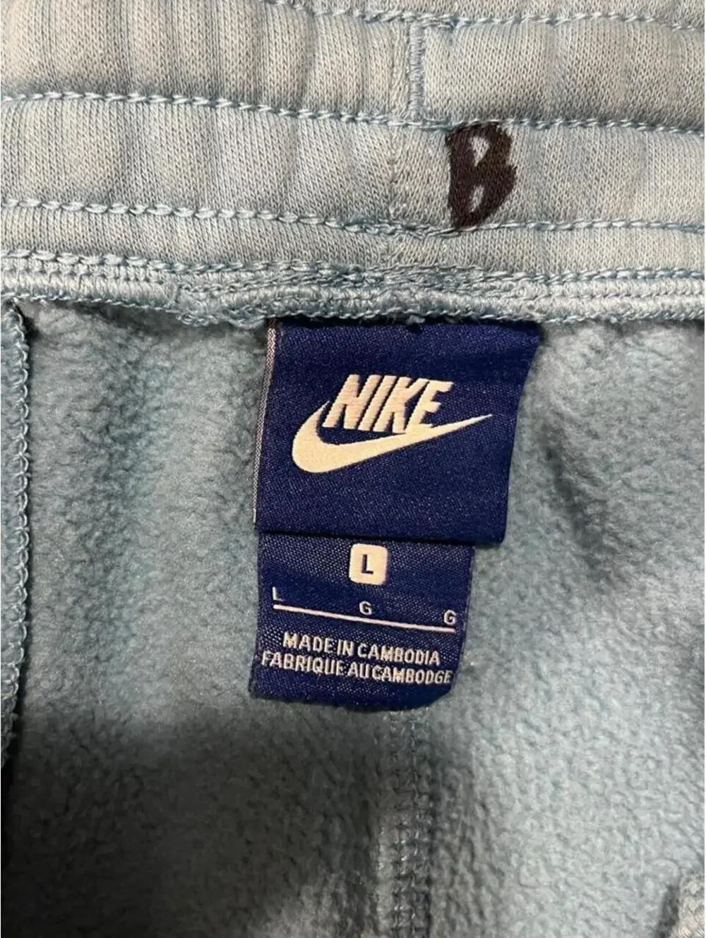 Nike Gray Fleece Sweatpants